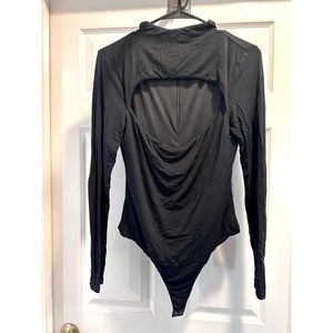 Lovers + Friends long sleeve cut out bodysuit